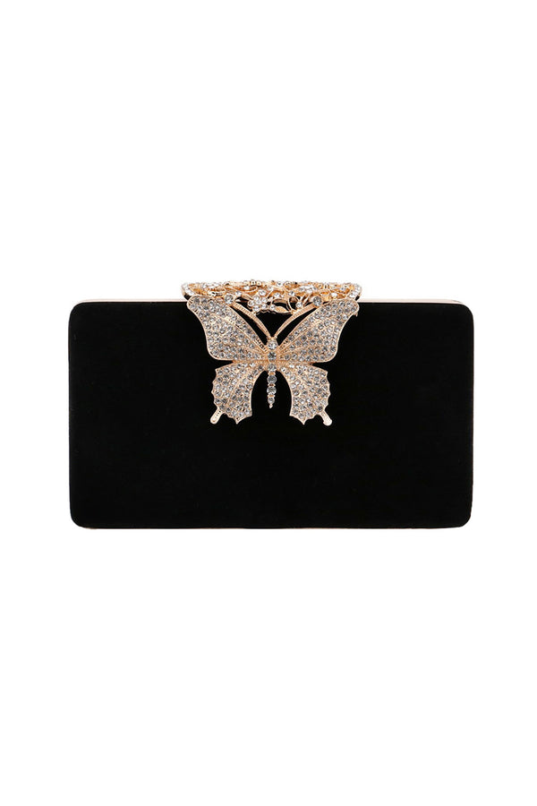 Zalma Diamante Butterfly Clutch