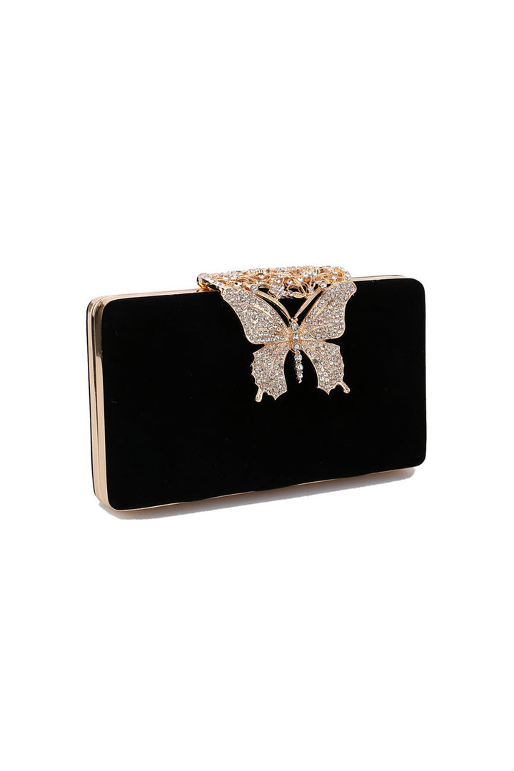 Zalma Diamante Butterfly Clutch