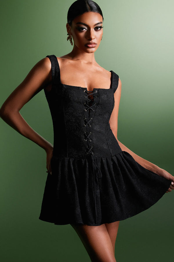 Robe courte corset Rotte