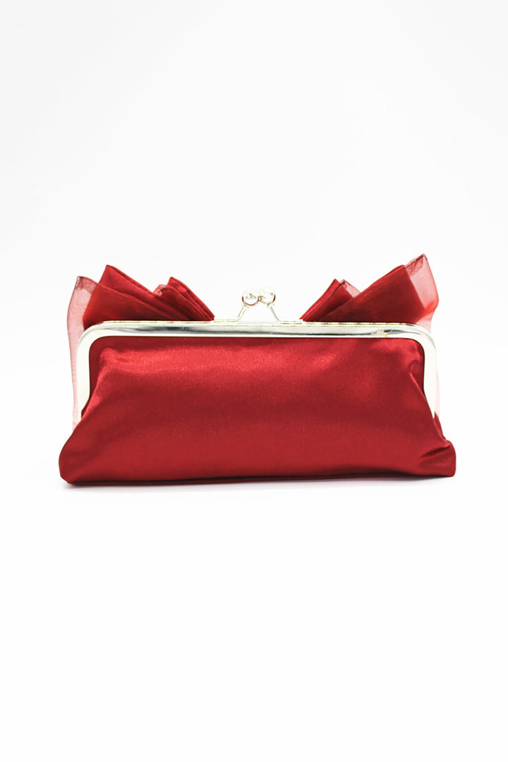 Dolcie Diamante Bowknot Clutch