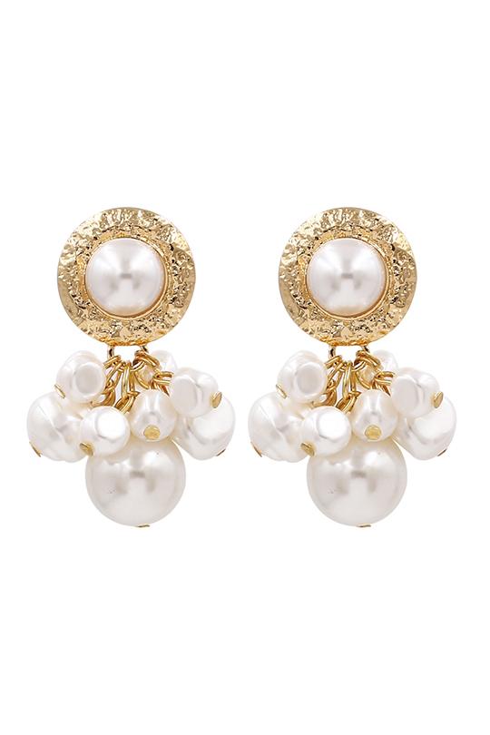 Pearl Detail Earrings - Bellabarnett