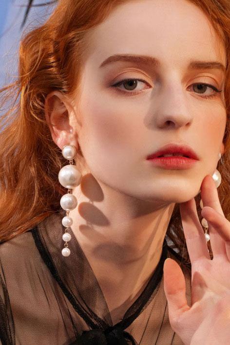 Pearl Drop Earrings - Bellabarnett