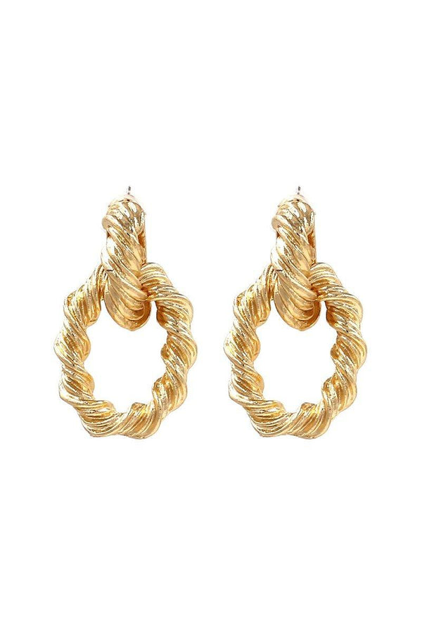 Suggy Golden Earrings - Bellabarnett